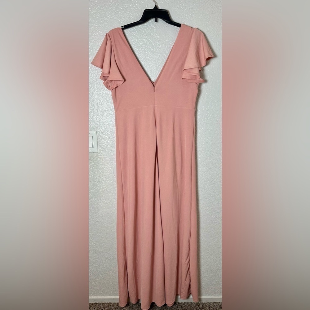 NWT Birdy Grey Hannah Dress in Crepe Dusty Rose - Picture 7 of 9